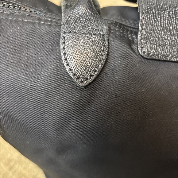 Longchamp Le Pliage Neo Original Black Medium Handbag Purse Classy Travel RARE - Picture 4 of 10
